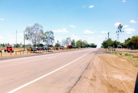 Ilfracombe, about 15 minutes out of Longreach, has about a mile-long stretch of historical machinery on display, along the length of the main street.