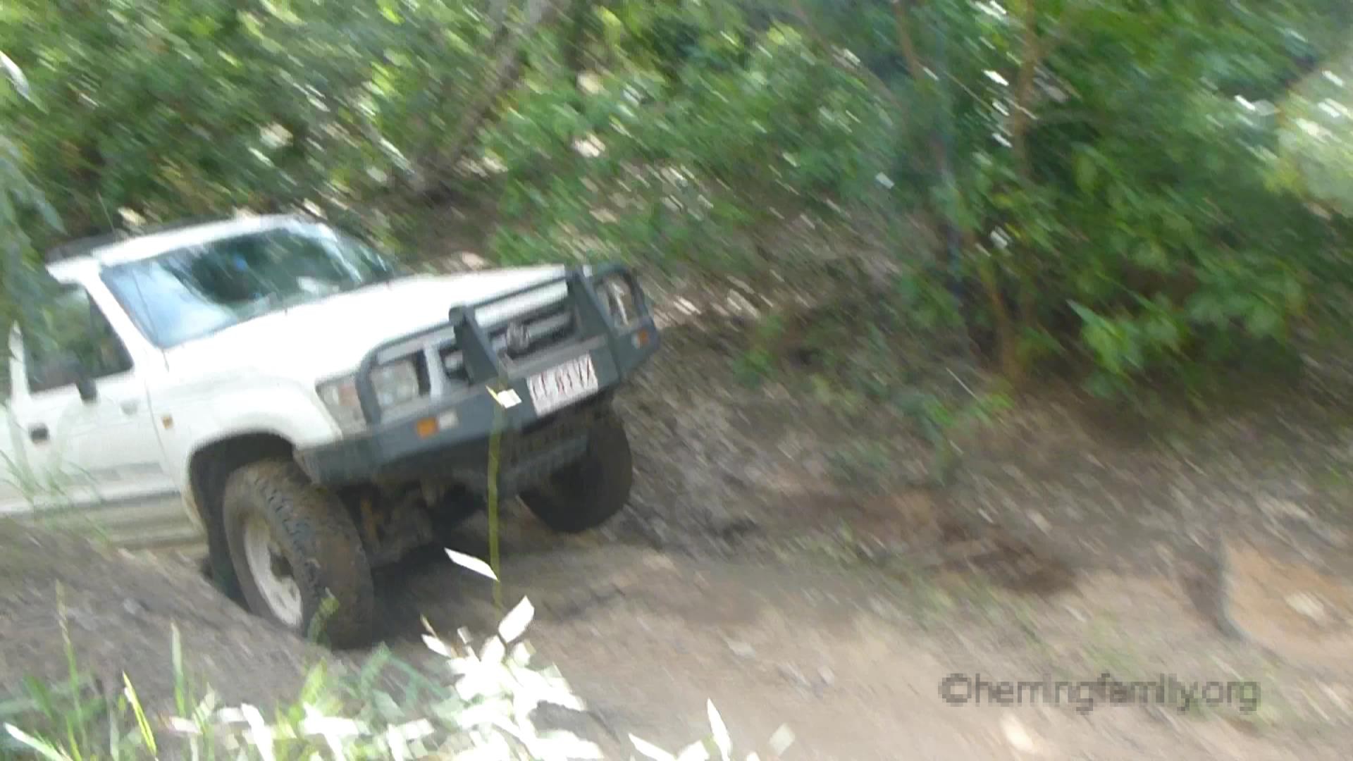 HiLux Going up hill