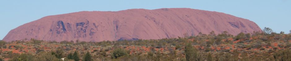 Arriving at Eyers Rock Resort