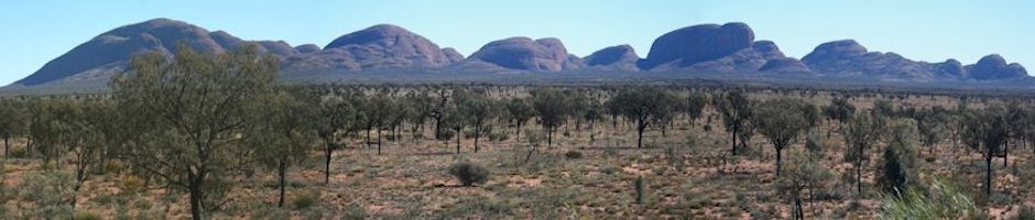 Walking in Kata Tjuta