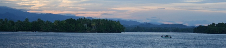 Madang Lagoon at Sunset