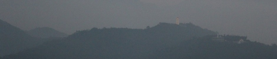 Sunmoon Lake at Dusk in Taiwan
