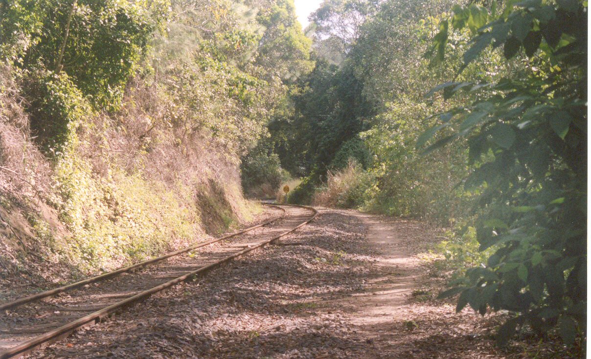 Track along the railway line to Kuranda